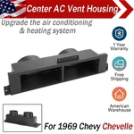 For 1969 Chevy Chevelle Center Vent Housing Hvac Dash Insert - Upgrade Look. Fixed Price $23.99.