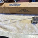 Nos Ford A/c Evap. Thermostat DODZ-19618-A 1970 Maverick. Fixed Price $40.00.