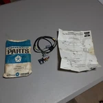 Mopar Nos 70-73 Body Rear Defrost Add On Switch Pkg. Fixed Price $90.00.