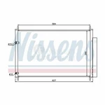 Nissens A/c Condenser Front 940037 8845002280 For Scion Toyota. Fixed Price $127.04.