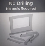 Top Shelf TSB-2438 Universal Heavy Duty Window Air Conditioner Support Bracket. Fixed Price $56.00.