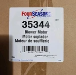Four Seasons Trumark 35344 Blower Motor With Wheel. Fixed Price $32.95.