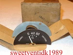 Nos Mopar Oil Pressure Gauge #1302624.......1949 Plymouth....dodge. Fixed Price $35.00.
