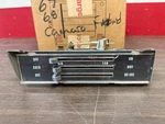 1968 Chevy Chevelle Malibu Dash Heater Control 326. Fixed Price $109.99.