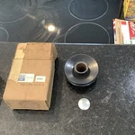 Nos 1965 Ford Mustang Idler Pulley C5AZ-8679-A. Fixed Price $75.00.