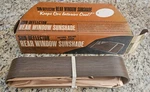 Rare Vintage Rear Window Sunshade - Gm Vw 57" Long New Old Stock 656 Nos. Fixed Price $1100.00.