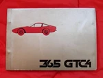 Ferrari 365GTC4 - Original Genuine Spare Parts Manual 1971/72 Ita/fr/eng Text. Fixed Price $295.48.