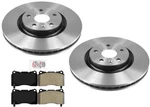 Front 5 Lug Performance Disc Brake Rotors Pads Cadillac Xts 2013-2019. Fixed Price $272.00.