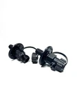 Th Marine WDV-1-DP, Washdown Fitting, W/shut-off Valve, Black, New, 2 Pack, Oem. Fixed Price $29.99.