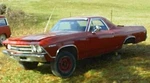 #3138 Used Pair Original Chrome 1968-72 Chevy El Camino Front Bed Corner Trims. Fixed Price $23.00.