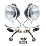 Guide 682-C Style 12-VOLT Headlights W/ Mounting Brackets, Black. Fixed Price $441.99.