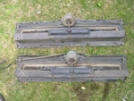 1967 68 69 71 Thunderbird Rear Defog / Fresh Air Duct Vent Set C7SA-63019A96-A. Fixed Price $40.00.