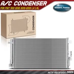 Ac Condenser W/ Receiver Drier For Fiat 500 2012-2019 L4 1.4L Petrol 68073679AA. Fixed Price $70.49.
