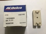 Ac Delco # C1102 Ballast Resistor ( Many 1972-1985 Chrysler,dodge,plymouth). Fixed Price $10.00.