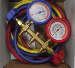 Imperial 421-C Refrigeration & Air-conditioning Manifold Gauge Set 2-VALVE Usa. Fixed Price $69.00.