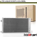 A/c Condenser W/ Bracket & Receiver Drier For Jaguar Xe 2017 L4 2.0L T2H37896. Fixed Price $67.99.