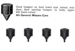 Nos Door Bumpers! For 1949 & Up Chevy Buick Olds Cadillac Pontiac Etc. Fixed Price $12.00.