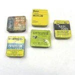 Vintage Lot Of 9 Nos Fuses & 5 Containers Atlas Buss Littlefuse + Pre Owned Worn. Fixed Price $13.48.