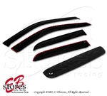 Vent Shade Outside Mount 2MM Window Visor Sunroof 5PCS For Honda Element 2003-11. Fixed Price $64.43.