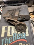 1968 69 Ford Mustang 429 Torino Galaxie A/c Bracket C8VA-2882-A Idler Pulley. Fixed Price $95.00.