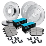 For Mazda Miata 01-05 Eline Series Front & Rear Brake Kit W Ceramic Pads. Fixed Price $247.81.