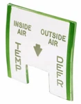Trim Parts 1057 Heater Control Face Lens 1955-1956 Chevy Bel Air 150 210 Nomad. Fixed Price $35.98.