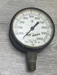 Hoke Phoenix Gauge 0-1000 Pressure New York 4. Fixed Price $50.00.