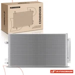 A-premium A/c Condenser W/ Bracket & Receiver Drier For Jeep Renegade 15-18 Fiat. Fixed Price $73.49.