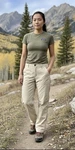 Vintage Patagonia Women's Stand Up Pants Nylon Hiking Style 56156 S5. Fixed Price $75.00.