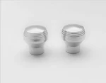 Interior Dash Knobs Art Deco Style Custom Hot Rod Street Polished Aluminum. Fixed Price $21.95.