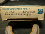 Nos Gm Chevrolet Chevy Truck Rear Wheel Hub Oil Seal 3814280 1962-1963 Ser 10. Fixed Price $19.95.