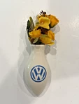 Vw Volkswagen Vintage Dash Ceramic Flower Vase Bug Porsche Beetle Bus Type 3. Fixed Price $69.95.
