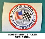 American Equipment Vinyl Decal Sticker Custom Wheels Drag Scca-racing. Fixed Price $5.78.