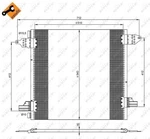 Nrf 35702 Condenser, Air Conditioning For Mercedes-benz. Fixed Price $152.10.