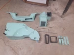 1956 Heater Box Harrison Core Dash Controls (chevy??) Teal Blue. Fixed Price $200.00.