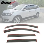 Fits 09-17 Chevrolet Traverse Window Visors Vent Sun Guards Deflector In-channel. Fixed Price $34.99.
