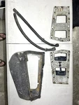 Quarter Vent Air Extractor Assemblies 1967 1968 Mustang Fastback - Ford Oem. Fixed Price $160.00.