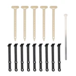 1963-1964 C2 Corvette Engine Compartment Nylon Aluminum Tie Strap Kit 16 Piece. Fixed Price $53.95.