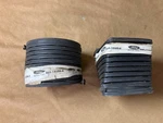 1952-1956 Ford, 1955-1957 Thunderbird Nos Round & Square Heater Duct Hoses, Pr.. Fixed Price $99.99.