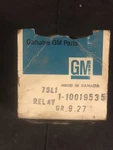 Nos Gm Delco A/c Relay 10019535 15-8206 (1) 1980'S Vehicles & Corvette. Fixed Price $14.95.