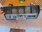 70-72 Buick Skylark Dash Housing Gauges Harness Heater Controls, Speed Warning. Fixed Price $525.00.