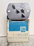 Nos Gm Blower Resistor 1966 Pontiac Tempest & Gto 9791201. Fixed Price $69.00.