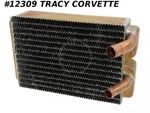 1963-1967 Corvette New Repro Heater Core Replaces Gm 3008574 No Air Conditioning. Fixed Price $181.00.