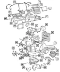 Genuine Mopar Blower Motor 5015860AA. Fixed Price $216.09.