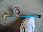 Interdynamics R12 R22 Ac Recharge Hose With Gauge! Like New!. Fixed Price $33.24.