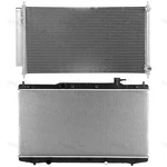 Aluminum Radiator & Air Conditioner Condenser Kit For 2013-2017 Honda Accord. Fixed Price $105.28.