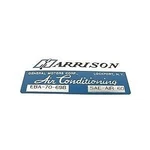 1969 Camaro Air Conditioning Evaporator Box Harrison Decal. Fixed Price $19.99.