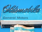 Nos Gm 1970 98 "oldsmobile" Grille Script Nameplate Emblem 230909. Fixed Price $109.50.