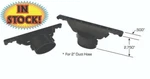 Vintage 633810-VUA -universal Defrost Ducts W/air Diverters 6-1/4"X 2-3/4". Fixed Price $16.70.