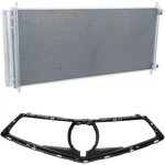 Grille Set For 2018-2020 Acura Tlx Base Sh-awd Dpi# 4503. Fixed Price $156.18.